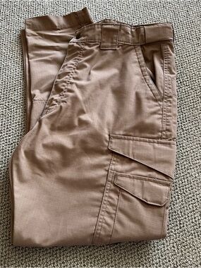 Tru-Spec Men's Brown Cargo Pants-34/30